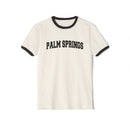 Palm Springs, California Cotton Ringer Graphic Tee - Unisex Palm Springs T Shirt, Vintage Style Tee, Men's/Women's Tee-2