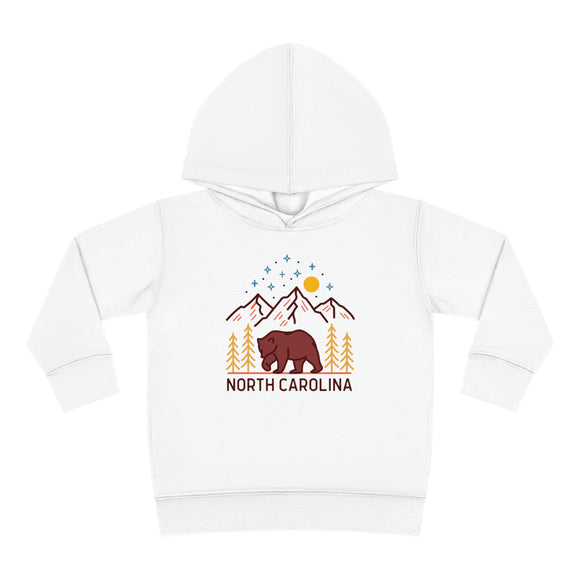 North Carolina Toddler Hoodie - Unisex North Carolina Toddler Sweatshirt