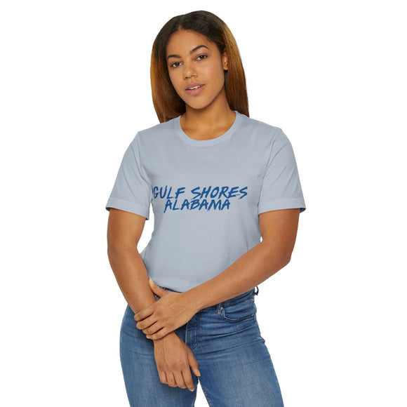 Gulf Shores T-Shirt | 100% Cotton Retro Alabama Tee