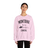 Montana Sweatshirt - Mountain Cowgirl Graphic Crewneck