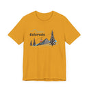 Colorado T-Shirt Retro - Adult Unisex Ski Mountain Gondola Colorado T Shirt-27