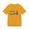 Colorado T-Shirt Retro - Adult Unisex Ski Mountain Gondola Colorado T Shirt