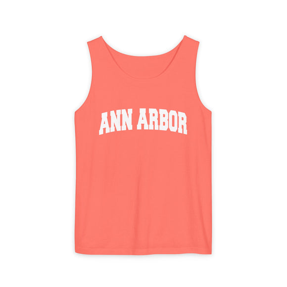 Ann Arbor, Michigan Tank Top Unisex | Comfort Colors - 100% Cotton