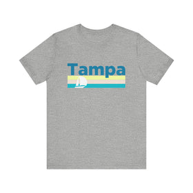 Tampa, Florida T Shirt - Sailboat Graphic Tee - 0