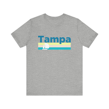 Tampa, Florida T Shirt - Sailboat Graphic Tee - 0