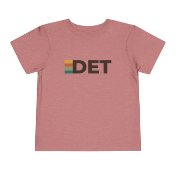 Buy heather-mauve Detroit, Michigan Toddler Tee - DET Kids T Shirt