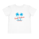Santa Barbara, California Toddler T-Shirt - Retro Palm Tree Toddler Santa Barbara Shirt-2
