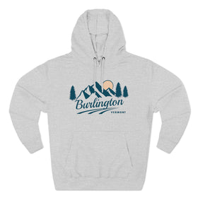 Premium Burlington, Vermont Hoodie - Unisex Burlington Sweatshirt