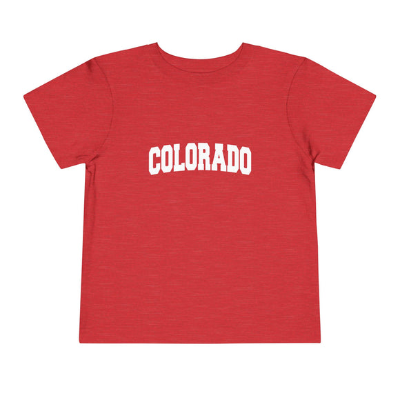 Colorado Toddler Graphic Tee - Kids Colorado Vacation T-Shirt