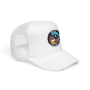 Vail, Colorado Retro Ski Lift Mountain Foam Trucker Hat-9