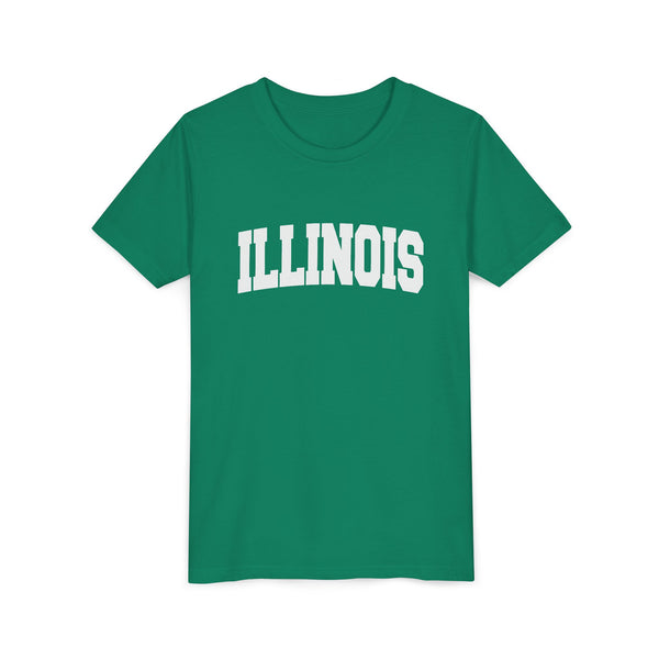 Illinois Youth Graphic Tee - Kids T Shirt