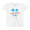Palm Springs, California Youth Shirt - Retro Palm Tree Palm Springs Kid's T-Shirt