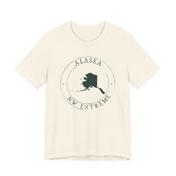 Buy natural Alaska T-Shirt — State Graphic Tee