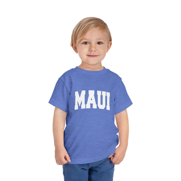 Maui, Hawaii Toddler Graphic Tee - Kids Maui Vacation T-Shirt