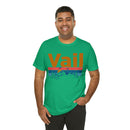 Vail, Colorado Shirt - Mountain Sunset Unisex Vail T-Shirt-61