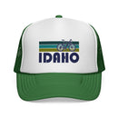Idaho Retro Bike Trucker Hat - Vintage Style Idaho Cap-2