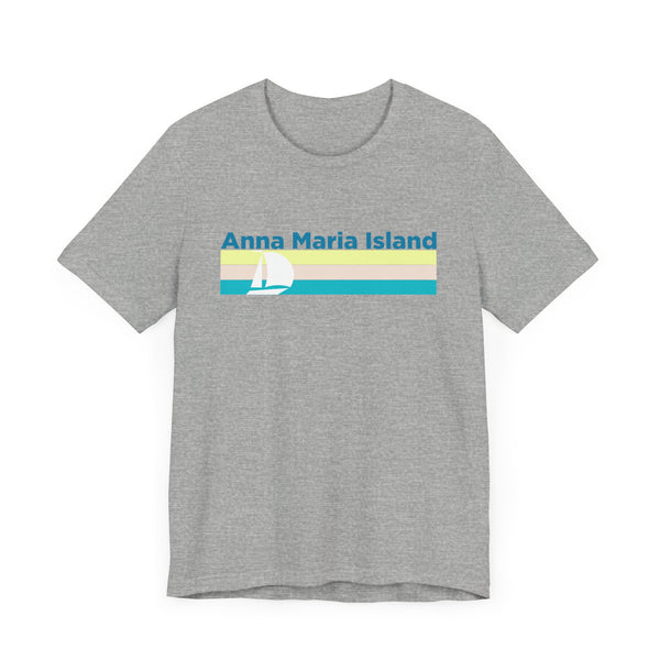 Anna Maria Island, Florida T Shirt - Sailboat Graphic Tee