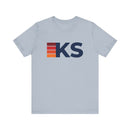Kansas Retro Stripes T-Shirt | Kansas State Tee-4