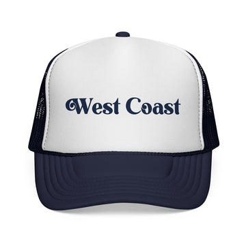 Buy dark-navy West Coast Retro Trucker Hat