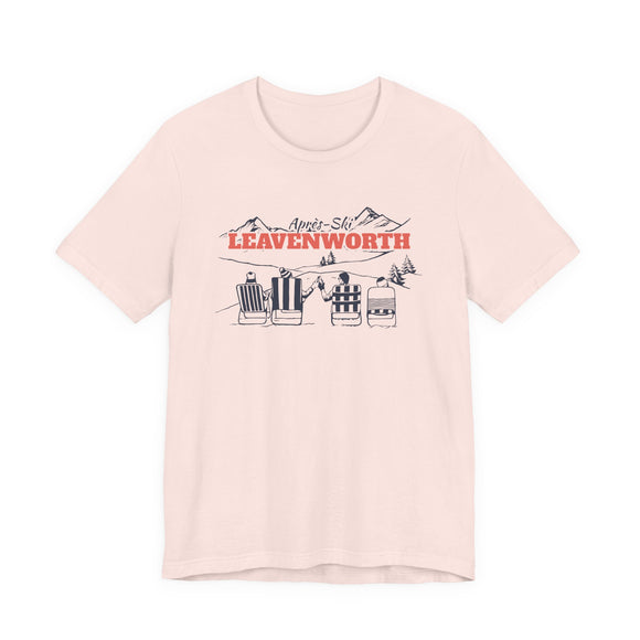 Leavenworth, Washington Après-ski T-Shirt - Vintage Mountain Graphic Tee