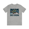 Ski Bum T-Shirt - Retro Unisex Ski Bum Shirt