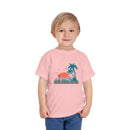 Anna Maria Island, Florida Toddler T-Shirt - Retro Palm Tree Toddler Anna Maria Island Shirt-15