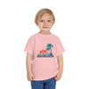 Anna Maria Island, Florida Toddler T-Shirt - Retro Palm Tree Toddler Anna Maria Island Shirt