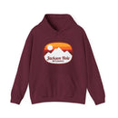 Jackson Hole, Wyoming Hoodie - Retro Ombre Unisex Jackson Hole Hoodie Sweatshirt-2
