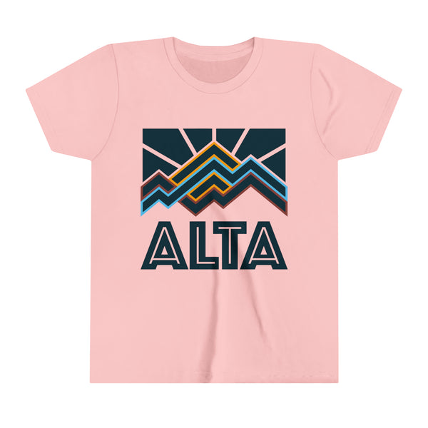 Alta, Utah Youth T-Shirt - Kids Alta Shirt