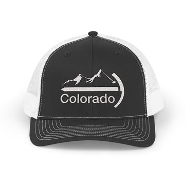 Colorado Snapback Trucker Cap - Embroidered Colorado Hat - 0