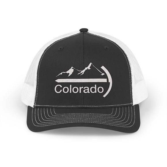 Colorado Snapback Trucker Cap - Embroidered Colorado Hat