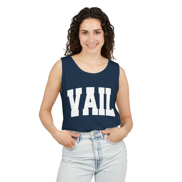 Vail, Colorado Tank Top Unisex | Comfort Colors - 100% Cotton