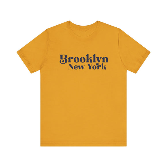 Brooklyn New York Graphic Tee, Casual T-Shirt, Vintage Style Shirt