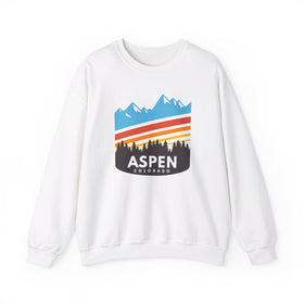Aspen, Colorado Sweatshirt - Unisex Retro Crewneck Aspen Sweatshirt