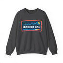 Jackson Hole, Wyoming Sweatshirt - Mountain Graphic Crewneck-4