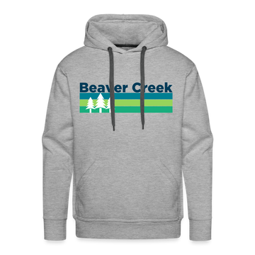 Beaver Creek - Men’s Premium Hoodie - heather grey