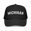 Kids Michigan Trucker Hat - Youth Snapback Cap