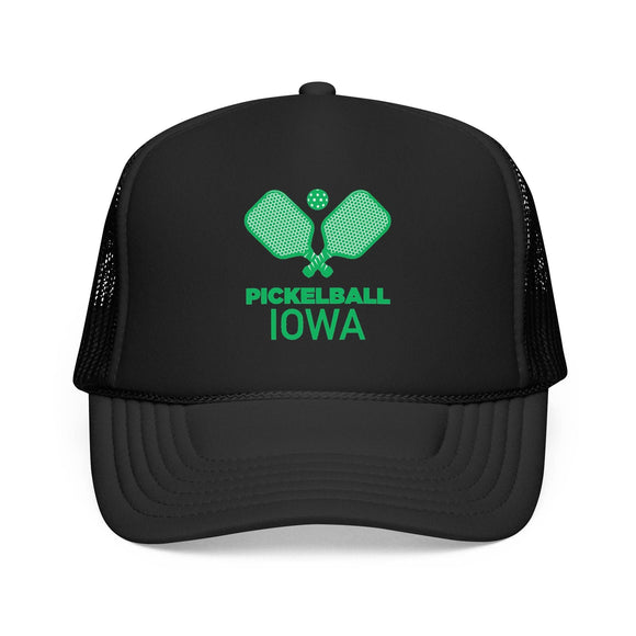 Kids Iowa Pickleball Trucker Hat - Youth Snapback Cap