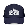 Kids Boise, Idaho Trucker Hat - Youth Snapback Cap on white background