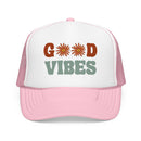 Kids Good Vibes Trucker Hat Boho - Youth Snapback Cap