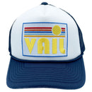 Vail, Colorado Trucker Hat - Retro Sun Snapback Vail Hat-4