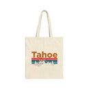 Lake Tahoe, California Tote Bag - Cotton Canvas Lake Tahoe Bag-1