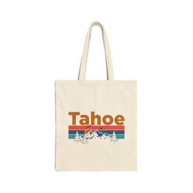 Lake Tahoe, California Tote Bag - Cotton Canvas Lake Tahoe Bag