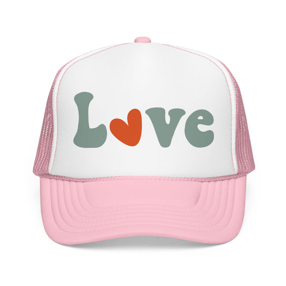 Love Trucker Hat Boho