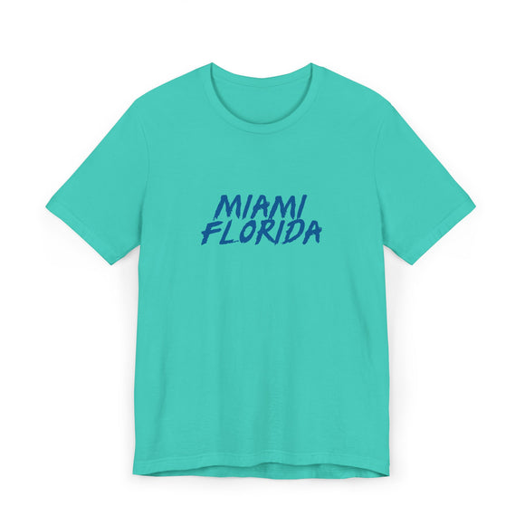 Miami T-Shirt | 100% Cotton Retro Florida Tee