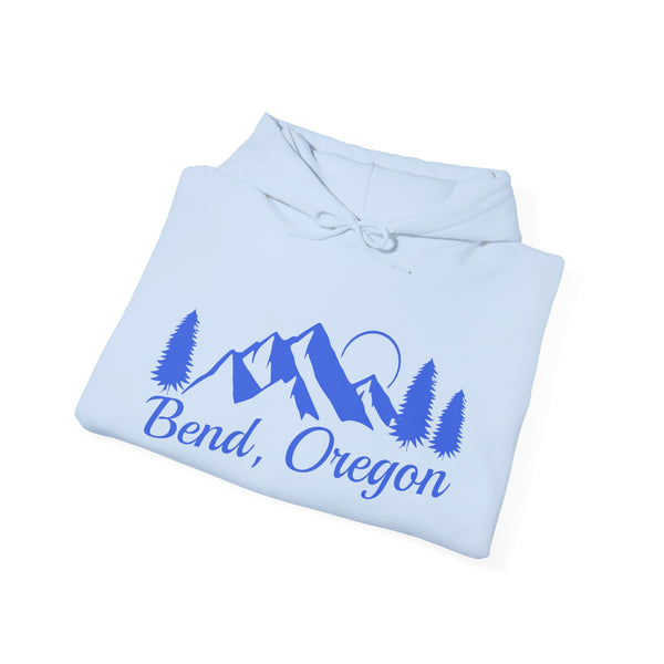 Bend, Oregon Hoodie - Unisex Mountain Bend Hoodie Sweatshirt