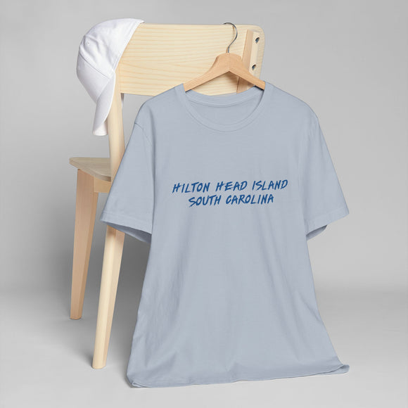 Hilton Head Island T-Shirt | 100% Cotton Retro South Carolina Tee