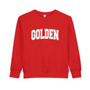 Golden, Colorado Toddler Sweatshirt - Golden Toddler Crewneck Sweatshirt-6