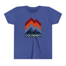 Colorado Youth Shirt - Retro Mountain Colorado Kid's T-Shirt-6
