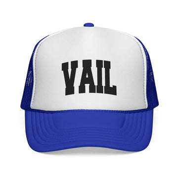 Buy royal Vail, Colorado Collegiate Style Trucker Hat